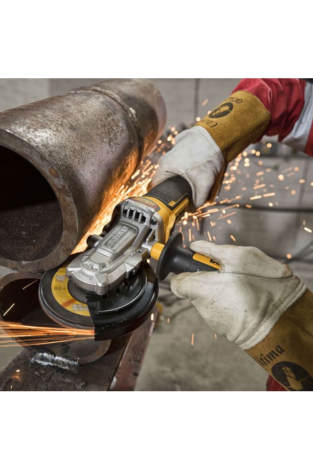 DEWALT ΕΠΙΠΕΔΟΣ ΓΩΝΙΑΚΟΣ ΤΡΟΧΟΣ 125mm 18V XR BRUSHLESS  DCG405FN