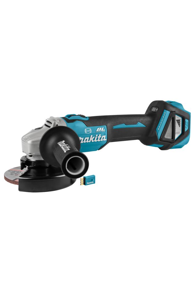 MAKITA ΓΩΝΙΑΚΟΣ ΤΡΟΧΟΣ 125 / 115 mm ΜΕ ΦΡΕΝΟ & ΡΥΘΜΙΖΟΜΕΝΗ ΤΑΧΥΤΗΤΑ DGA514ZJU