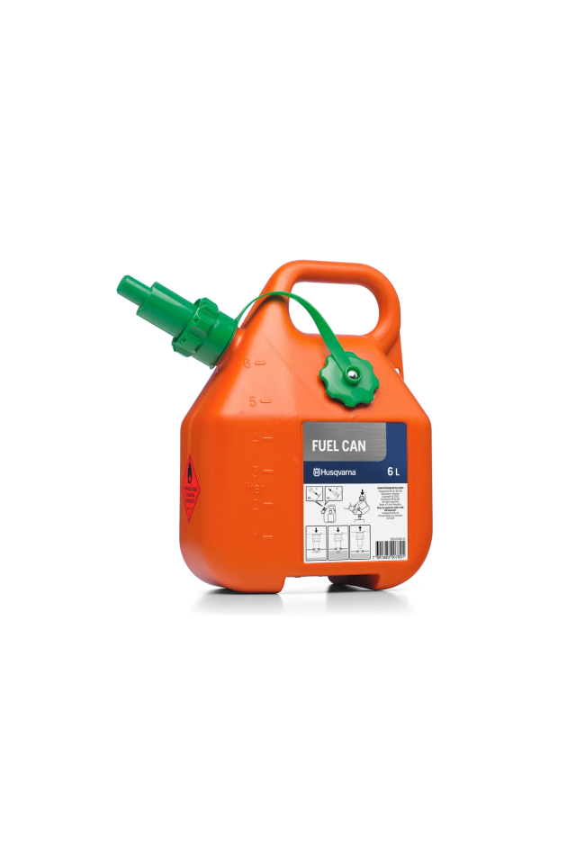 HUSQVARNA ΔΟΧΕΙΟ ΠΕΤΡΕΛΑΙΟΥ 6 ΛΙΤΡΩΝ, ΠΟΡΤΟΚΑΛΙ 505698001