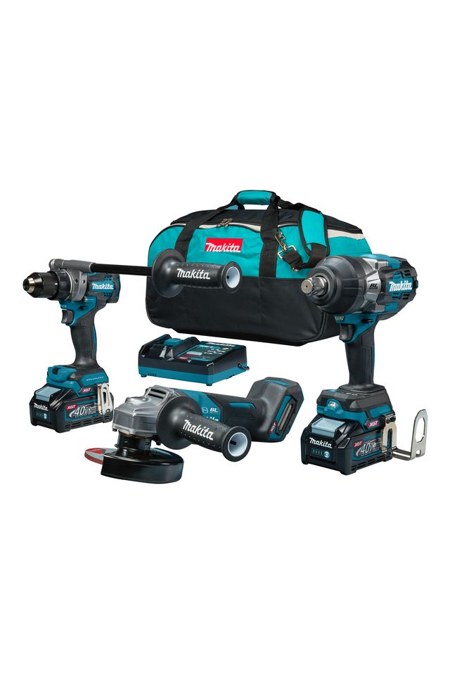 MAKITA ΣΕΤ 3 ΕΡΓΑΛΕΙΩΝ XGT® 40Vmax/4.0Ah (DF001G + TW001G + GA013G) DK0158G301