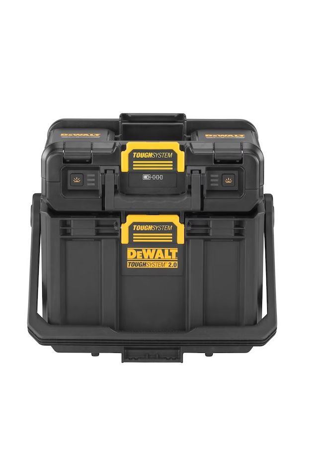 DEWALT ΡΥΘΜΙΖΟΜΕΝΟ ΦΩΣ ΕΡΓΑΣΙΑΣ ΜΕ ΧΩΡΟ ΑΠΟΘΗΚΕΥΣΗΣ TOUGHSYSTEM2.0 18V LI-ION SOLO DWST08061-1