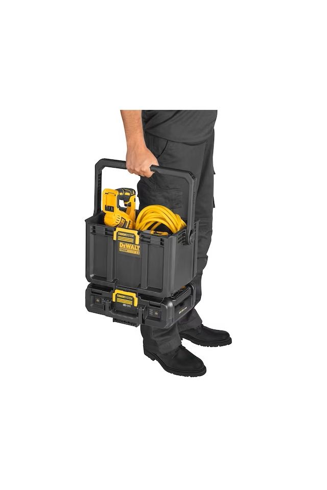 DEWALT ΡΥΘΜΙΖΟΜΕΝΟ ΦΩΣ ΕΡΓΑΣΙΑΣ ΜΕ ΧΩΡΟ ΑΠΟΘΗΚΕΥΣΗΣ TOUGHSYSTEM2.0 18V LI-ION SOLO DWST08061-1