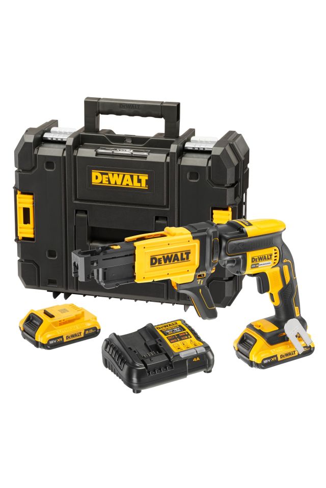 DEWALT ΚΑΤΣΑΒΙΔΙ ΓΥΨΟΣΑΝΙΔΑΣ 18V LI-ION (2x2.0AH) DCF620D2K-QW