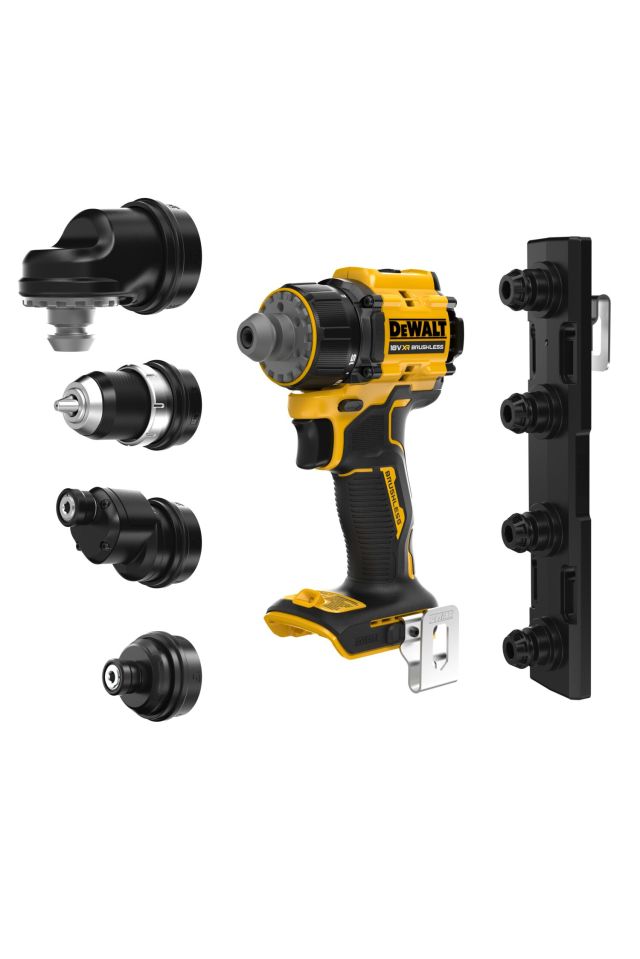 DEWALT 18V XR BRUSHLESS ΔΡΑΠΑΝΟΚΑΤΣΑΒΙΔΟ ΠΟΛΛΑΠΛΩΝ ΚΕΦΑΛΩΝ (2X2Ah) DCD803D2T-QW