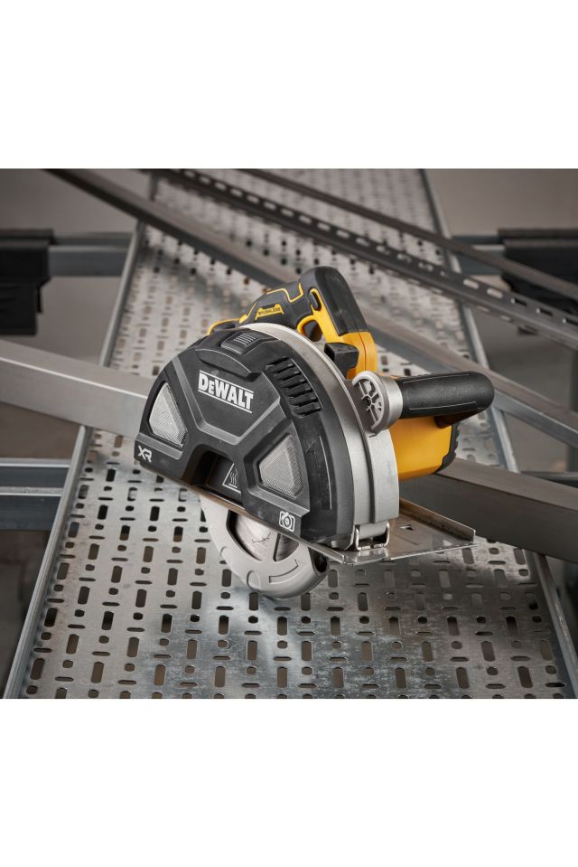 DEWALT ΠΕΡΙΣΤΡΟΦΙΚΟ ΠΡΙΟΝΙ ΚΟΠΗΣ ΜΕΤΑΛΛΟΥ 18V XR BRUSHLESS 184MM (ΜΟΝΟ ΣΩΜΑ) DCS383N-XJ