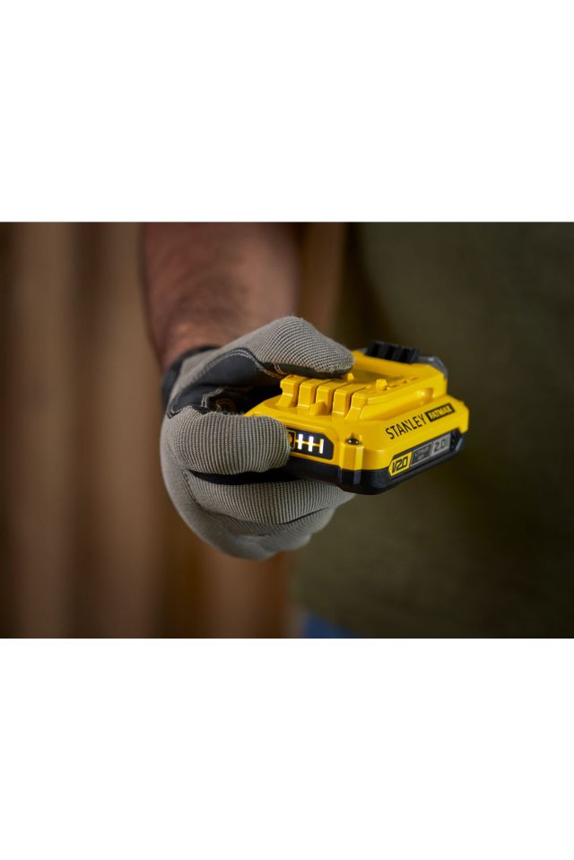 STANLEY ΜΠΑΤΑΡΙΑ ΛΙΘΙΟΥ V20 18V 2.0AH FATMAX SFMCB202-XJ