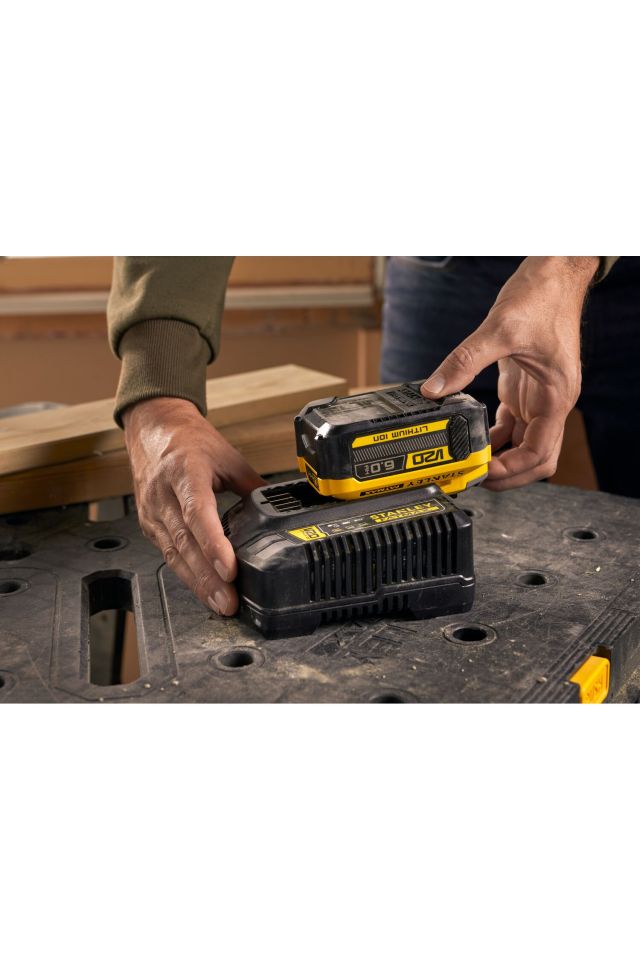 STANLEY ΜΠΑΤΑΡΙΑ ΛΙΘΙΟΥ V20 18V 6.0AH FATMAX SFMCB206-XJ