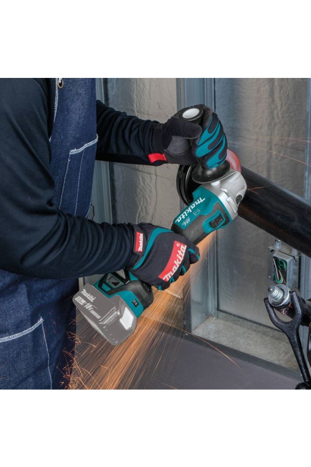 MAKITA ΓΩΝΙΑΚΟΣ ΤΡΟΧΟΣ ΡΥΘΜΙΖΟΜΕΝΟΣ 18V 125/115 mm BLDGA513RTJ