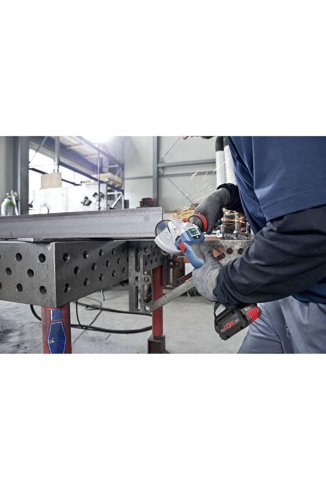 BOSCH GWS 18V-10 SC ΓΩΝΙΑΚΟΣ ΤΡΟΧΟΣ ΜΠΑΤΑΡΙΑΣ ΣΕ L-BOXX 06019G340H