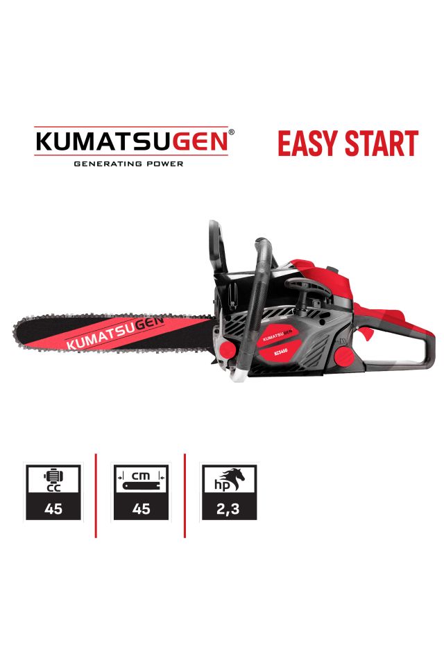 KUMATSUGEN ΑΛΥΣΟΠΡΙΟΝΟ ΒΕΝΖΙΝΗΣ 2.3HP,ΛΑΜΑ 45CM KCS450 081784
