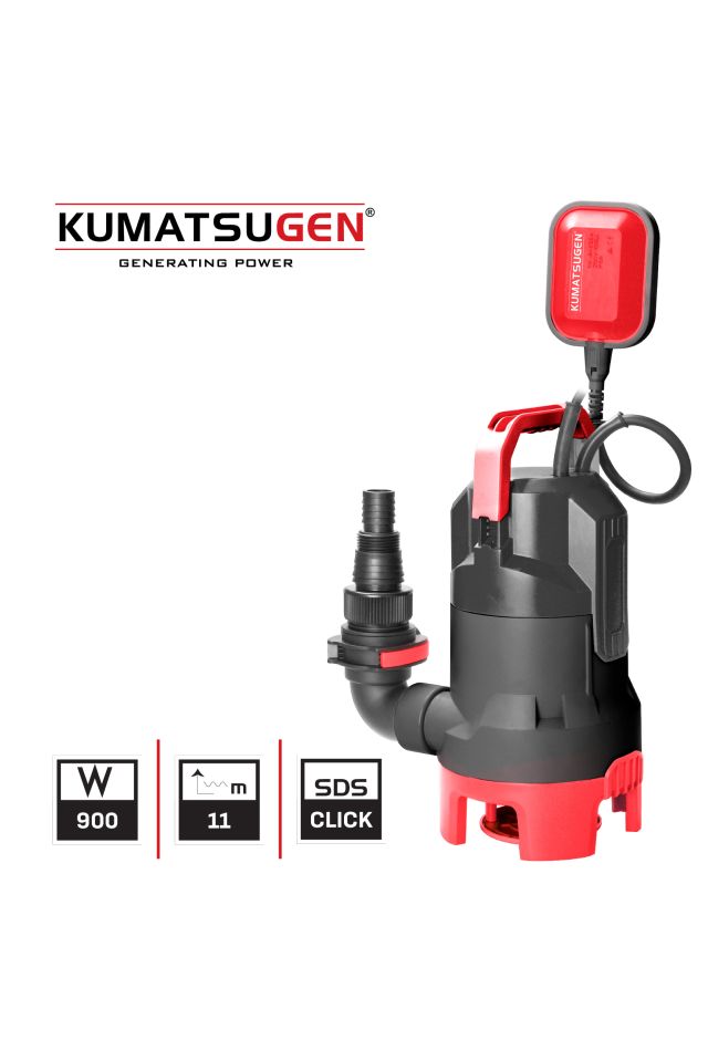 KUMATSUGEN ΑΝΤΛΙΑ ΑΚΑΘΑΡΤΩΝ 900W,11M,24000 L/H KWP120 081357