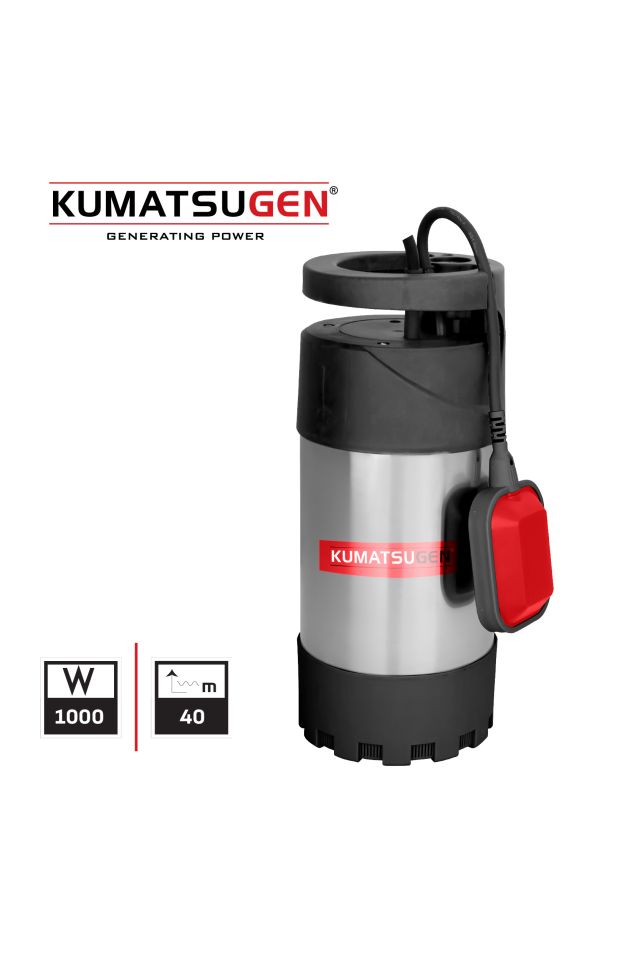 KUMATSUGEN ΑΝΤΛΙΑ ΠΗΓΑΔΙΩΝ INOX,1000W,40M,5500L/H KWP145 081401 