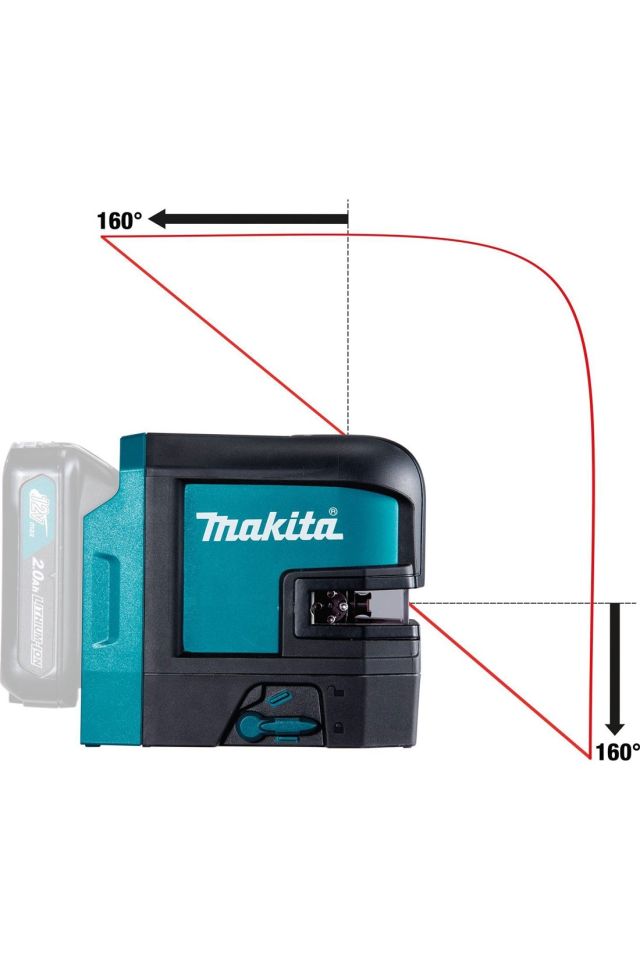 MAKITA  ΓΡΑΜΜΙΚΟ ΛΕΪΖΕΡ 12VMAX - 2 ΓΡΑΜΜΩΝ - ΚΟΚΚΙΝΟ SK105DZ
