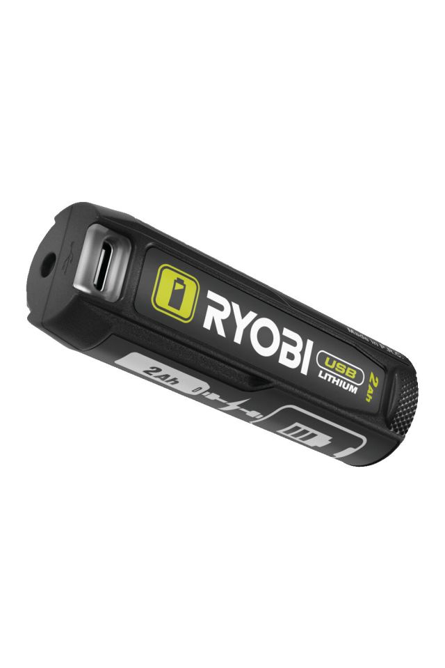 RYOBI ΜΠΑΤΑΡΙΑ 4V USB, 2.0 AH, ΜΕ ΛΕΙΤΟΥΡΓΙΑ POWER BANK RB4L20