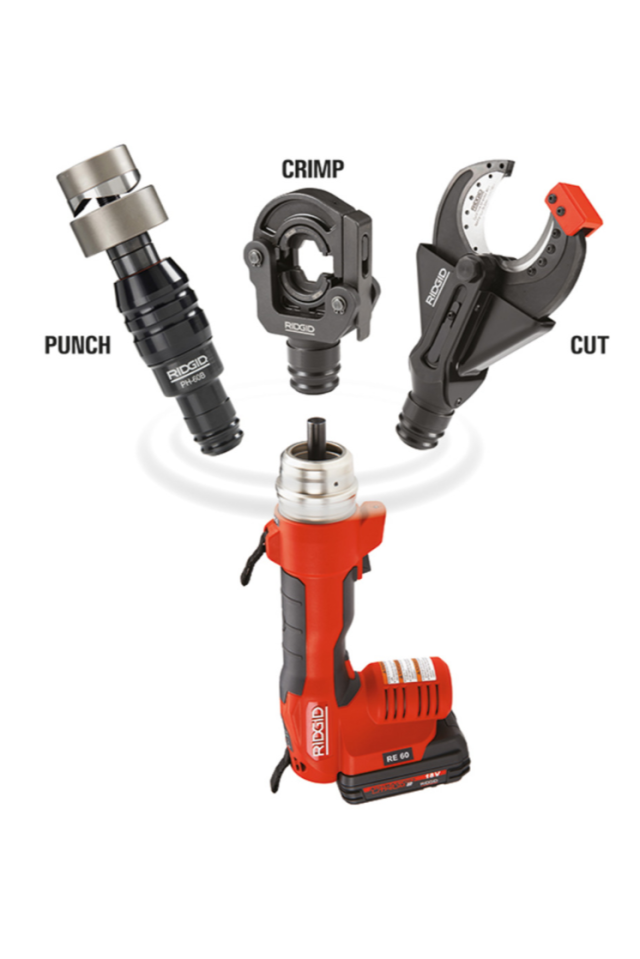 RIDGID ΠΡΕΣΑ ΣΥΣΦΙΞΗΣ ΜΠΑΤΑΡΙΑΣ RE 60 43633