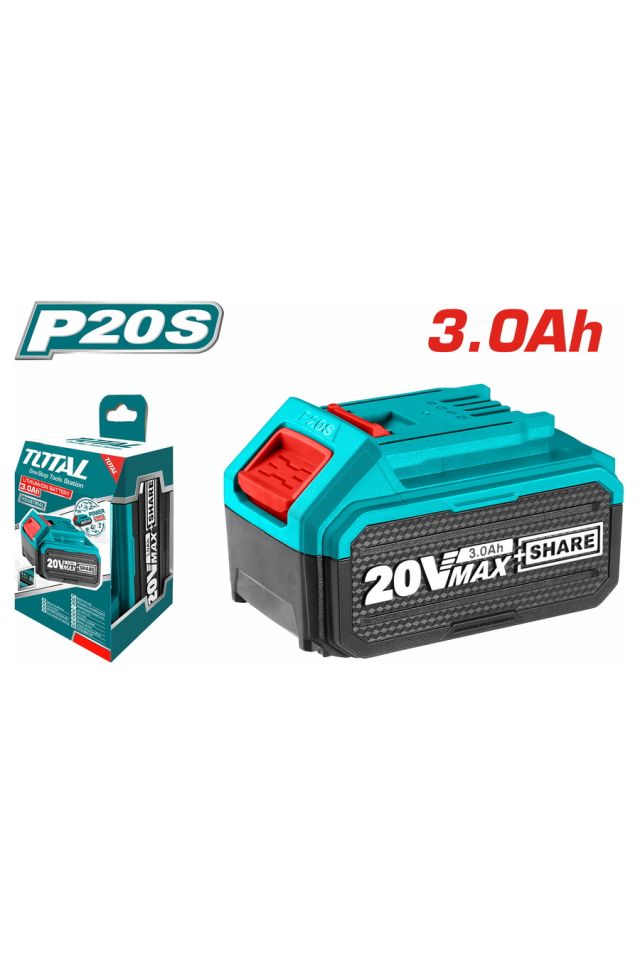 TOTAL ΜΠΑΤΑΡΙΑ Li-ion 20V / 3Ah TFBLI2030