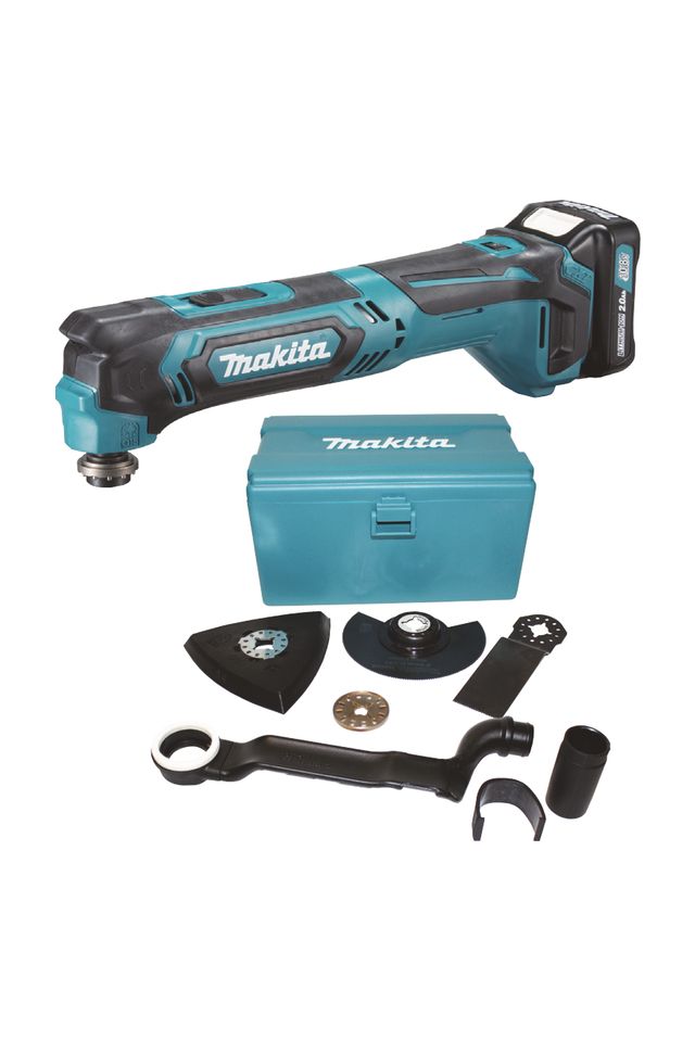 MAKITA ΠΟΛΥΕΡΓΑΛΕΙΟ ΜΕ ΤΑΧΥΠΟΔΟΧΗ 12Vmax + 5 ΕΞΑΡΤΗΜΑΤΑ TM30DSAJX1