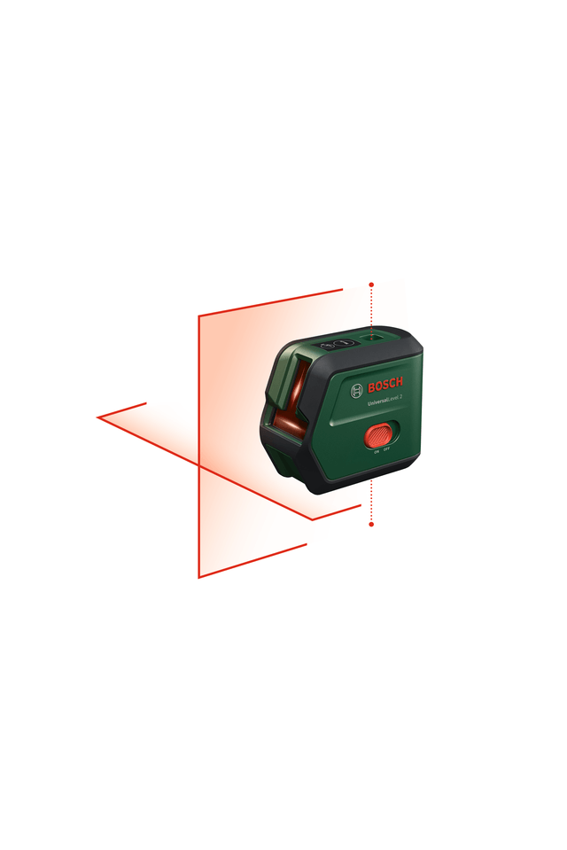 BOSCH ΛΕΪΖΕΡ ΔΙΑΣΤΑΥΡΟΥΜΕΝΩΝ ΑΚΤΙΝΩΝ UNIVERSALLEVEL 2 BASIC 0603663F00