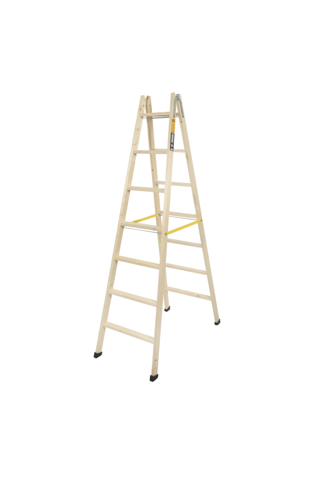 PALBEST ΞΥΛΙΝΗ ΣΚΑΛΑ ΜΕ 2x8 ΣΚΑΛΙΑ WP8000