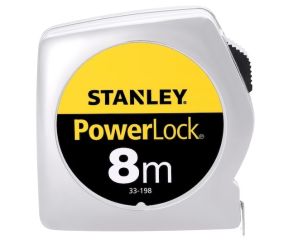 STANLEY POWERLOCK ΜΕΤΡΑ ΜΕ ΚΕΛΥΦΟΣ ΑΒS 8M. 19MM 0-33-198