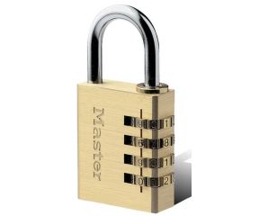 Λουκέτο μπρούτζινο 30mm με συνδυασμό, MASTERLOCK