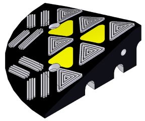 DOORADO ΑΚΡΙΑΝΟ ΤΜΗΜΑ ΡΑΜΠΑΣ 15cm PARK-DH-UP-2E