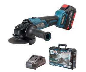 BORMANN PRO ΓΩΝΙΑΚΟΣ ΤΡΟΧΟΣ BRUSHLESS 20V 125ΜΜ & ΜΠΑΤΑΡΙΑ 4Ah BBP5130 035138