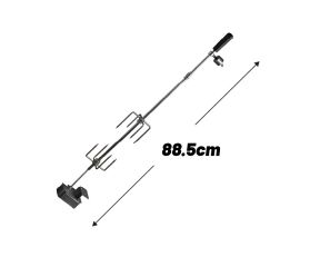  BORMANN ELITE BBQ1263 ΣΟΥΒΛΑ ΨΗΣΙΜΑΤΟΣ 110CM ΜΕ ΜΟΤΕΡ 084877
