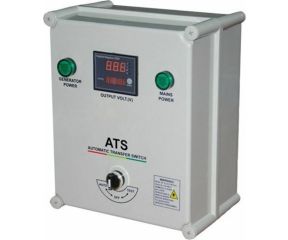 ITC POWER ΠΙΝΑΚΑΣ ΑΥΤΟΜΑΤΗΣ ΜΕΤΑΓΩΓΗΣ ATS ΓΙΑ ΜΟΝΟΦΑΣΙΚΗ ΓΕΝΝΗΤΡΙΑ DG 7800 1PH 03ATS-W-50A-1