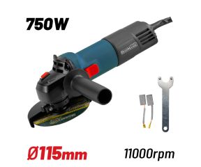 BORMANN ΓΩΝΙΑΚΟΣ ΤΡΟΧΟΣ 750W, Φ115MM BAG7100 042402