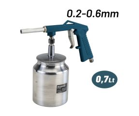 BORMANN BAT6155 ΠΙΣΤΟΛΙ ΑΜΜΟΒΟΛΗΣ ΜΕ ΔΟΧΕΙΟ 0.75LT,0.2-0.6MM 055853