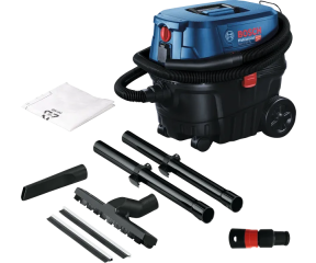 BOSCH ΣΚΟΥΠΑ ΥΓΡΩΝ / ΣΤΕΡΕΩΝ 1250W ΜΕ ΠΛΑΣΤΙΚΟ ΚΑΔΟ 25lt  GAS 12-25 PL PROFESSIONAL 060197C100