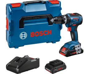 BOSCH ΚΡΟΥΣΤΙΚΟ ΔΡΑΠΑΝΟΚΑΤΣΑΒΙΔΟ ΜΠΑΤΑΡΙΑΣ GSB 18V-55 PROFESSIONAL (2x4.0Ah) 06019H5304