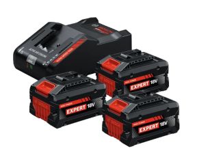 BOSCH ΣΕΤ ΦΟΡΤΙΣΤΗΣ & ΜΠΑΤΑΡΙΕΣ EXPERT 3 x EXBA18V-80  + EXAL18V-160 (18V Li-Ion 3x8.0Ah) 0615V0005R