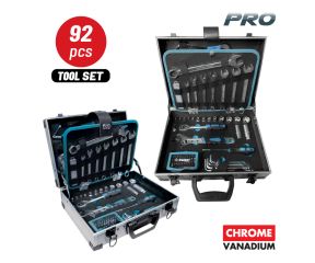 BORMANN PRO ΕΡΓΑΛΕΙΑ ΣΕΤ 92ΤΕΜ. CR-V,ΒΑΛΙΤΣΑ ΑΛΟΥΜΙΝΙΟΥ BHT5170 078449