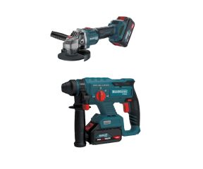 BORMANN PRO ΣΕΤ ΠΝΕΥΜΑΤΙΚΟ BRUSHLESS ΣΚΑΠΤΙΚΟ ΜΠΑΤΑΡΙΑΣ 20V & ΓΩΝΙΑΚΟΣ ΤΡΟΧΟΣ BBP5303X44Τ2CA 085515
