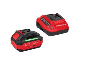 KUMATSUGEN STARTER KIT 20VGENIUS, MΠΑΤΑΡΙΑ 4.0AH & ΦΟΡΤΙΣΤΗΣ 4Α KDC894 087021