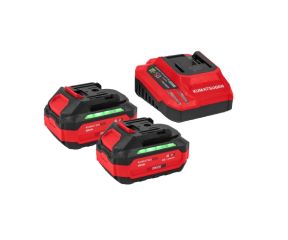 KUMATSUGEN STARTER KIT 20VGENIUS,ΜΠΑΤΑΡΙΕΣ 2X4.0AH & ΦΟΡΤΙΣΤΗΣ 4Α KDC844 087045