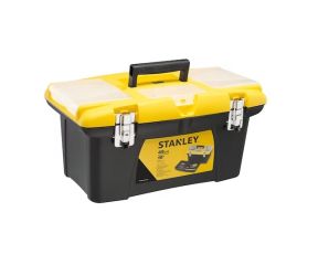 STANLEY ΕΡΓΑΛΕΙΟΘΗΚΗ Jumbo ΜΕ 2 ΣΥΡΤΑΤΩΤΕΣ ΤΑΜΠΑΚΙΕΡΕΣ & ΔΙΣΚΟ (ΜΕΤΑΛΛΙΚΑ ΚΟΥΜΠΩΜΑΤΑ) 1-92-906