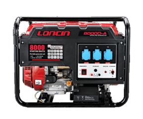 LONCIN ΜΟΝΟΦΑΣΙΚΗ ΓΕΝΝΗΤΡΙΑ ΜΕ ΜΙΖΑ LC8000D-A