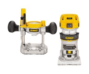 DEWALT ΡΟΥΤΕΡ MΕΤΑΒΛΗΤΗΣ TΑΧΥΤΗΤΑΣ ΜΕ ΒΥΘΙΖΟΜΕΝΗ ΚΑΙ ΣΤΑΘΕΡΗ ΒΑΣΗ 900 WATT D26204K-QS