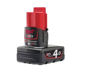 MILWAUKEE 12V ΜΠΑΤΑΡΙΑ 4.0 AH M12™ Β4 4932430065