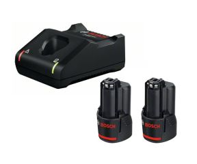 BOSCH ΣΕΤ ΦΟΡΤΙΣΤΗ GAL 12V-40 ΚΑΙ ΜΠΑΤΑΡΙΩΝ 12V ΜΕ 2 ΜΠΑΤΑΡΙΕΣ 3.0AH 1600A019RD