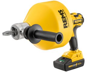 REMS MINI-COBRA S 22 V VE ΕΠΑΝΑΦΟΡΤΙΖΟΜΕΝΗ ΣΥΣΚΕΥΗ ΚΑΘΑΡΙΣΜΟΥ ΣΩΛΗΝΩΝ (1x2.5AH) 170027