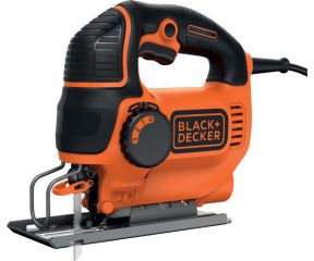 BLACK AND DECKER 620W Variable Σέγα Εκκρεμούς Κίνησης Μεταβλητής Ταχύτητας  με 2 Λεπίδες και Κασετίνα KS901PEK-QS