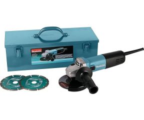 MAKITA ΓΩΝΙΑΚΟΣ ΤΡΟΧΟΣ 125 MM 9558HNRGK3