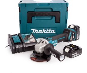 MAKITA ΓΩΝΙΑΚΟΣ ΤΡΟΧΟΣ ΡΥΘΜΙΖΟΜΕΝΟΣ 18V 125/115 mm BLDGA513RTJ