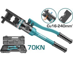 TOTAL ΥΔΡΑΥΛΙΚΗ ΠΡΕΣΑ ΑΚΡΟΔΕΚΤΩΝ Cu 16-240mm2 THCT0240
