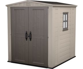KETER FACTOR ΑΠΟΘΗΚΗ ΚΗΠΟΥ 6X6 BROWN TAUPE 26.00011