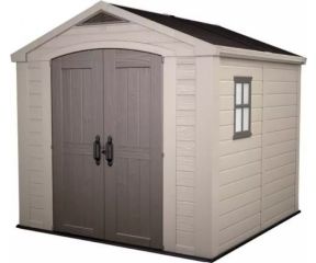 KETER FACTOR ΑΠΟΘΗΚΗ ΚΗΠΟΥ 8X11 BROWN TAUPE 26.00094